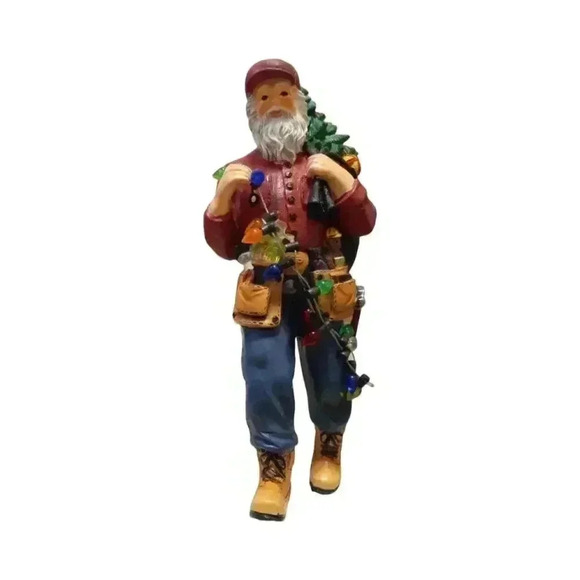 Handyman Santa, By Pipka Santas, The Caring Santas Collection, 2015 - Picture 1 of 9